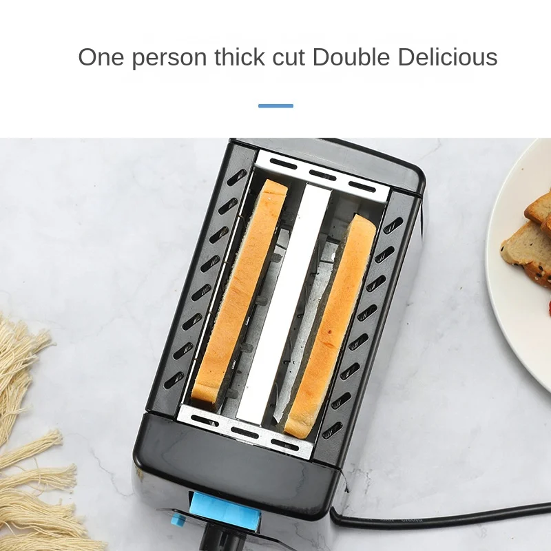 مصنع الجملة 2 شريحة ساندويتش محمصة خبز رائجة البيع الفولاذ المقاوم للصدأ محمصة خبز الإفطار المنزلية