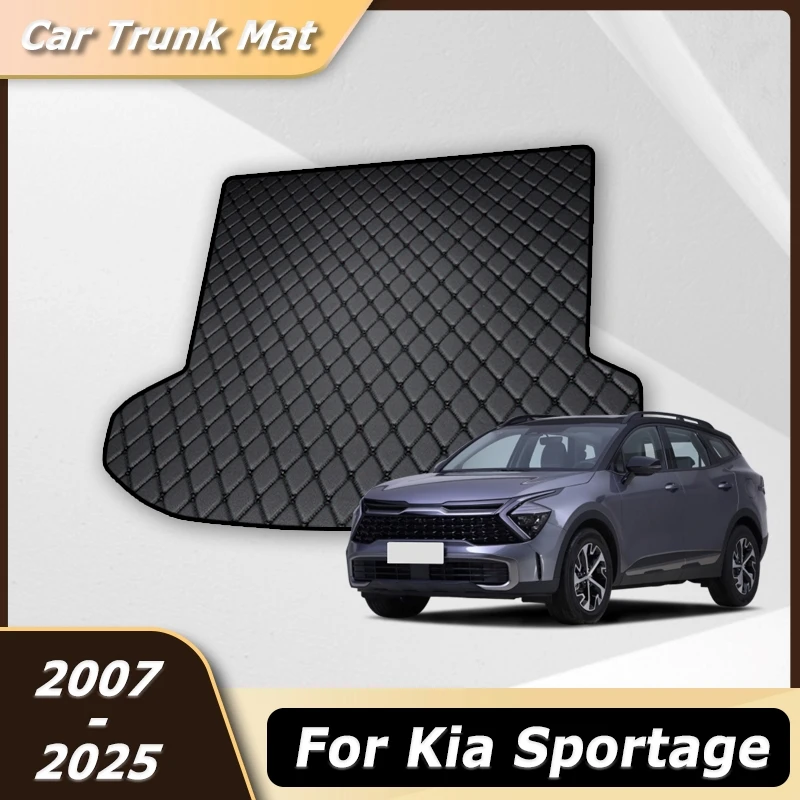 

Custom Fit Rear Trunk Mat For Kia Sportage 2007-2025 All Weather Cargo Liner Waterproof Anti Slip Boot Tray Interior Accessories