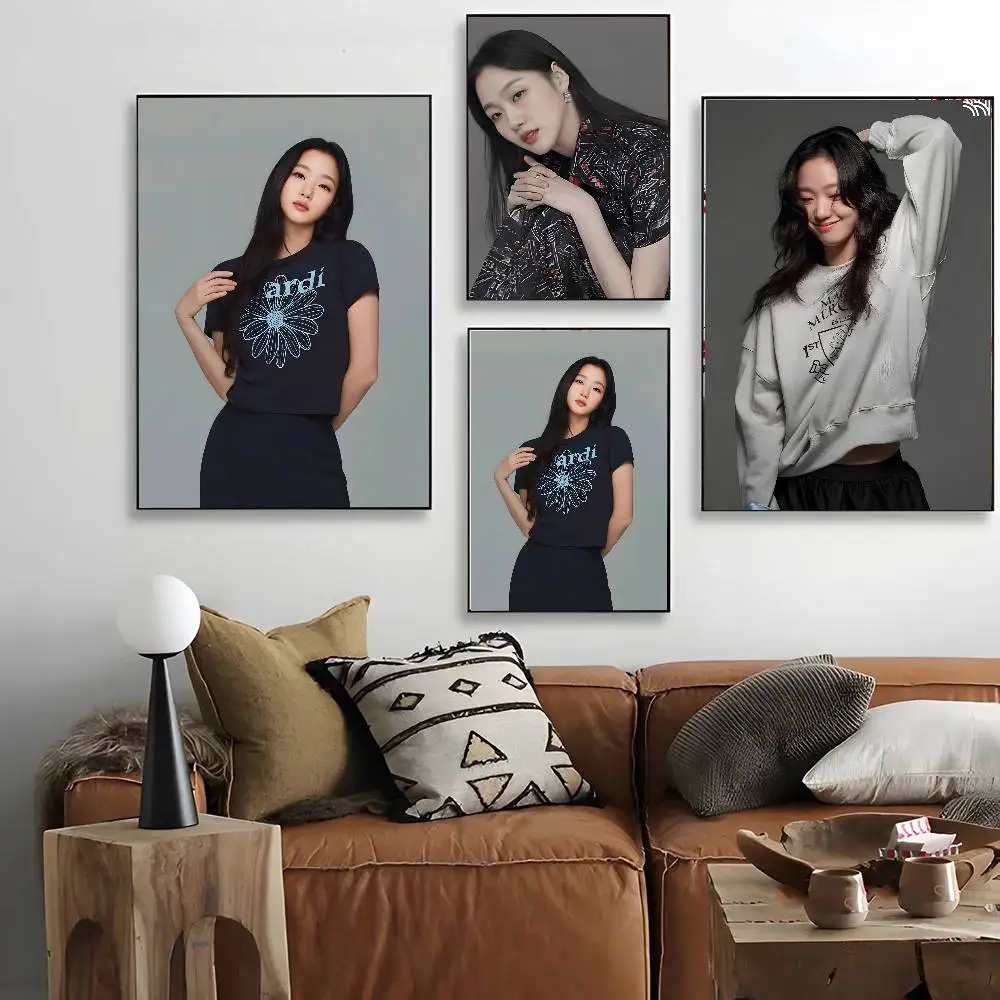 ملصق فني للممثلة Kim Go-Eun مع مطبوعات هدية تزيين غرفة النوم وغرفة المعيشة #5