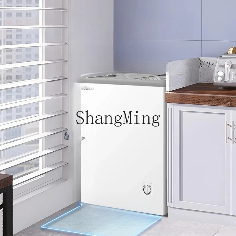 

ZYY Household and Commercial Small Display Cabinet Mini Ice Cream Freezer Freezer Refrigerator
