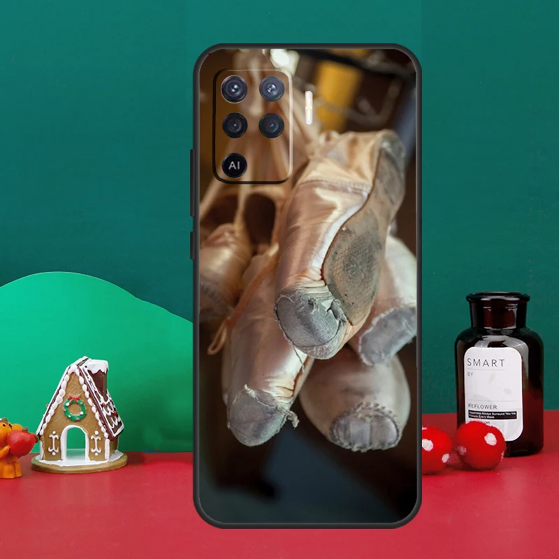 حافظة أحذية الباليه لهاتف اوبو A40 A60 A80 A6 A5 Pro A15 A16 A17 A57 A94 A74 A54 A76 A96 A18 A38 A58 A78 A98 #6