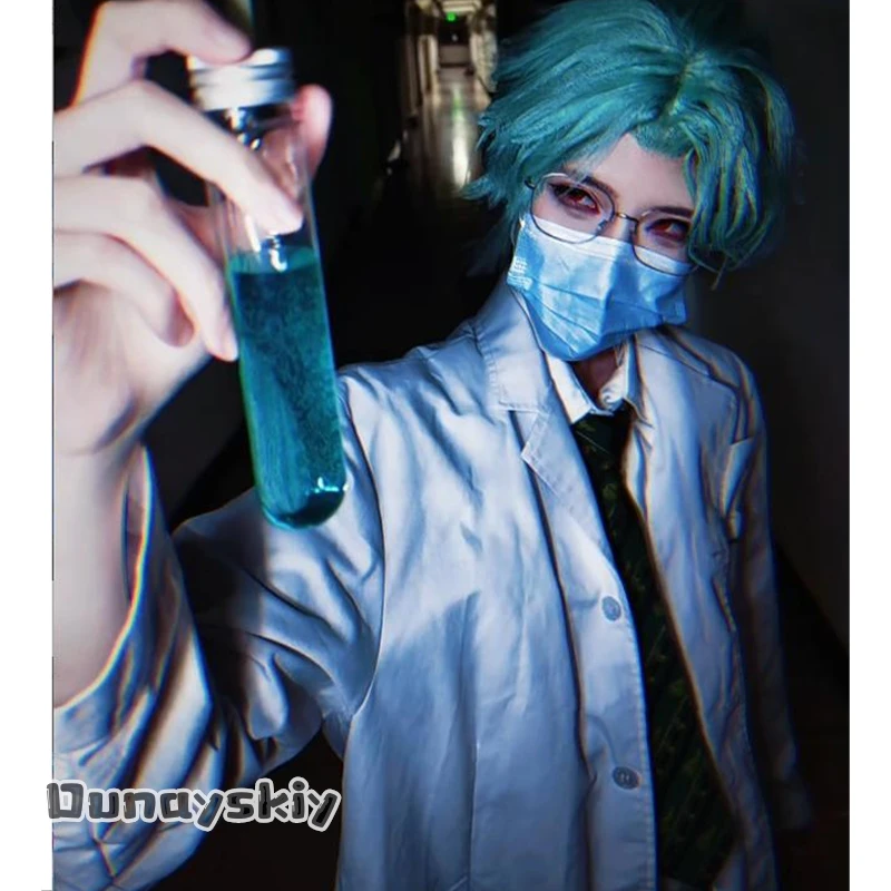Nuevo Disfraz de Cosplay Completo de Dottore Doctor de Genshin Impact, Segunda Lуna, para Halloween, Anime, Carnaval, Fiestas Temáticas