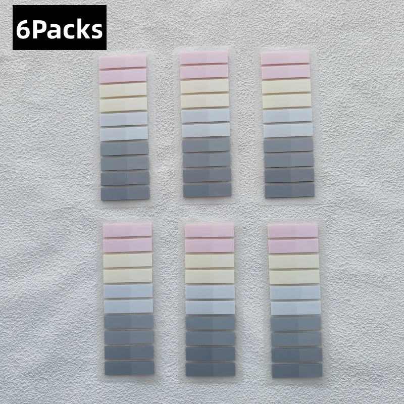 1200Pc Index Tabs Self Adhesive Page Markers Transparent Waterproof Sticky Notes Classify Files Flags Kawaii Planner Stickers