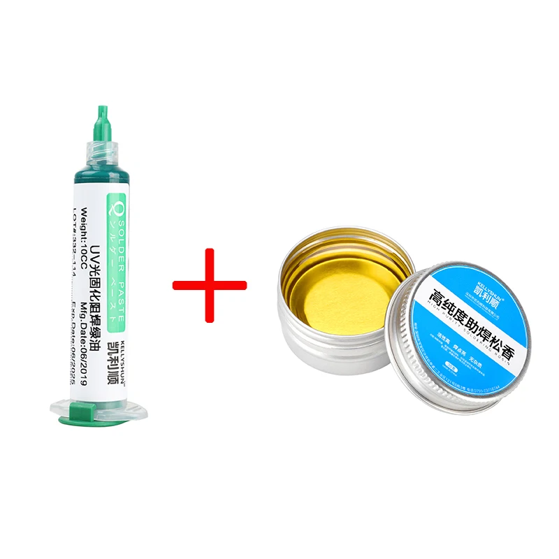 10ml verde uv cura máscara de solda tinta para pcb bga placa de circuito isolante proteger pasta de solda fluxo óleo mecânico