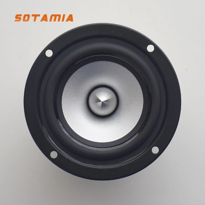 SOTAMIA 1Pcs 3 Inch Full Range Speaker 8 Ohm 25W HIFI Bookshelf Speaker Sound Music DIY 2.1 Satellite Surround Box for TB-W3-871