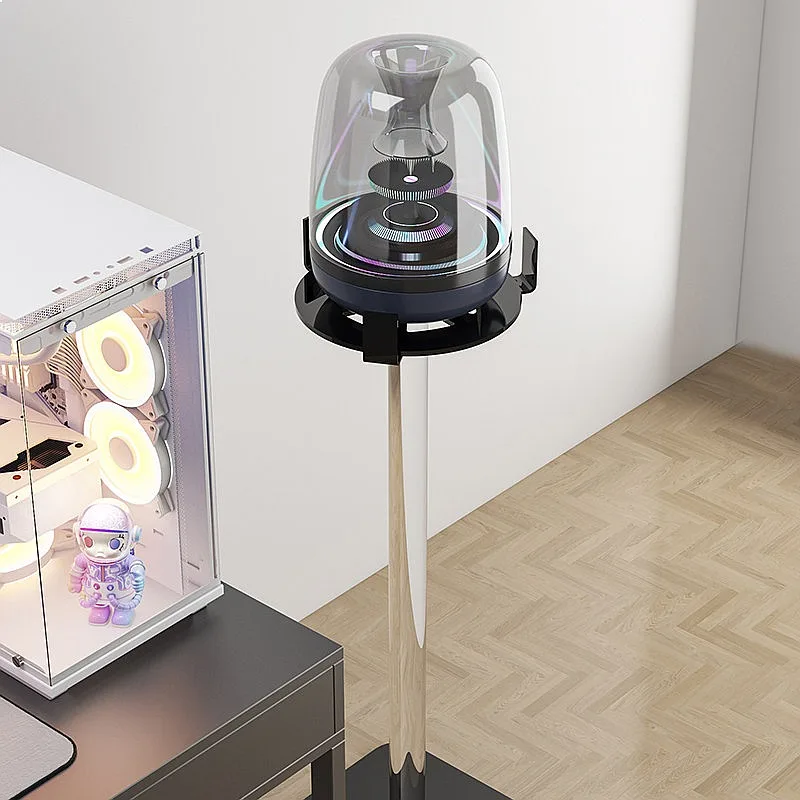 Acrylic Floor Speaker Stand Sound Support Base for Harman Kardon Vertical Rack