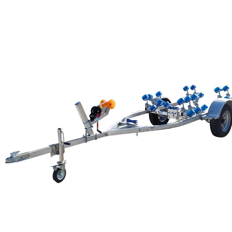 Marine trailer rubber boat kayak assault boat trailer