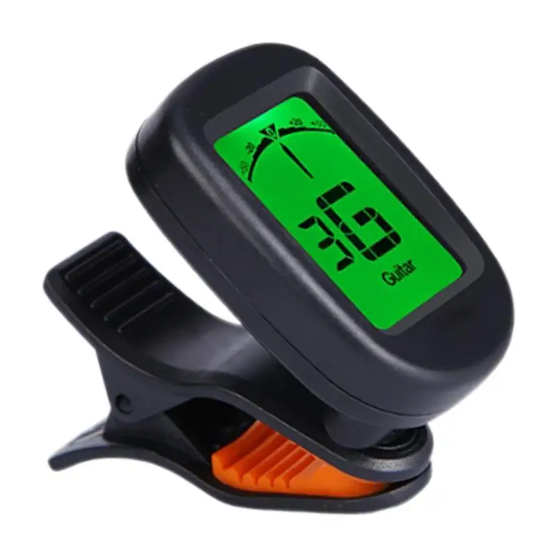 

Digital Tuner For Guitar Precise Clip-On Ukulele Tuner Lightweight Instrument Tuner String Instrument Supplies For Performance