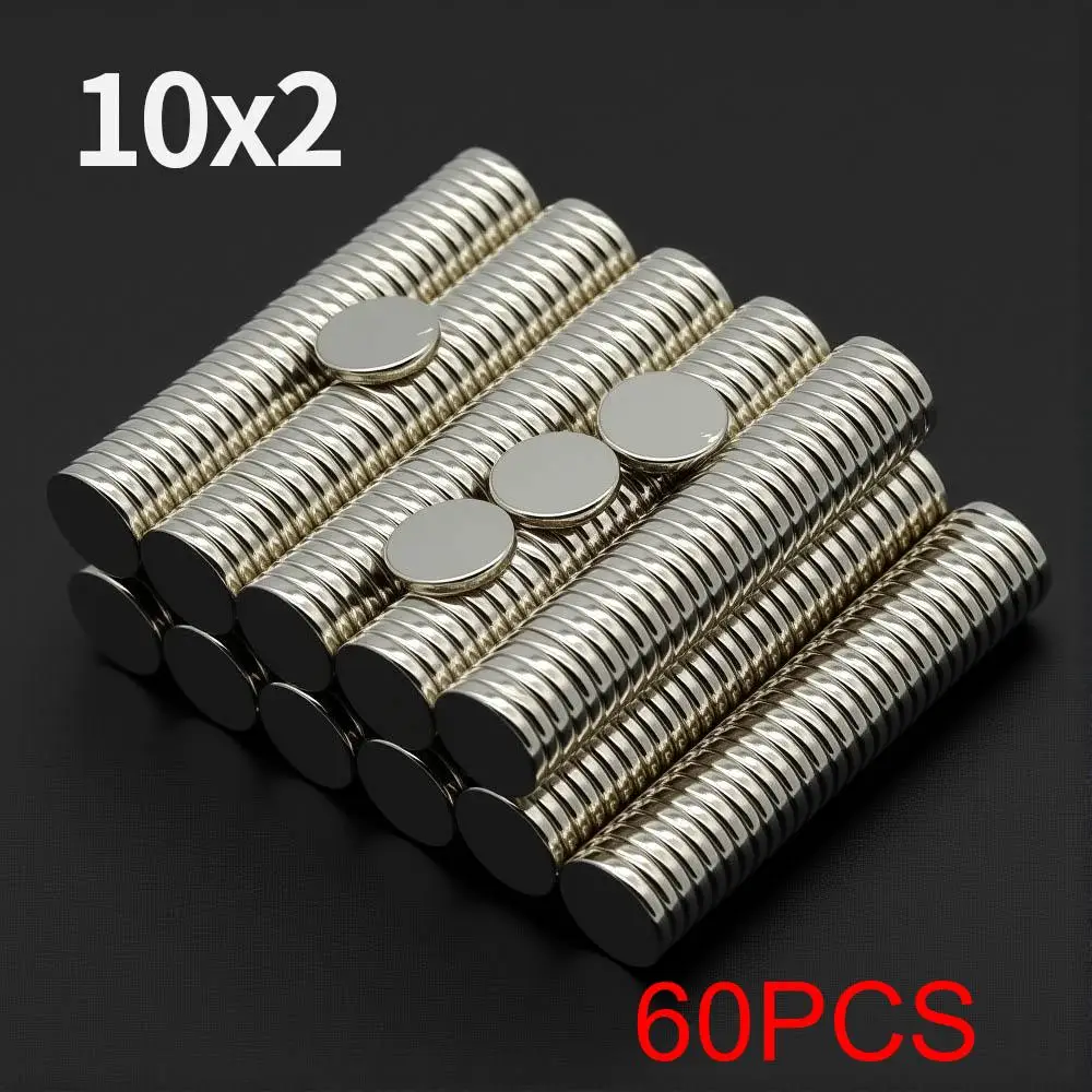 Krachtige Neodymium magneet N35 NdfeB permanente magnetische imanes ronde supersterke koelkastmagneten DIY 8x2 8x3 10x3 10x5 12x3mm