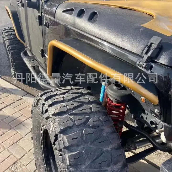 

Cross-border for 07-17JEEP Wrangler Modified Wheel Eyebrow Narrow Version Poisonous Spider Wheel Eyebrow JK Wrangler Wheel Eyebr