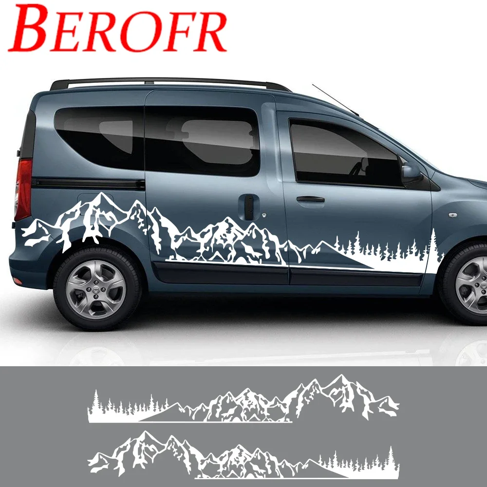 car-stickers-for-renault-dacia-dokker-camper-van-diy-stripes-graphics-mountain-tree-style-vinyl-decals-tuning-accessories-cover