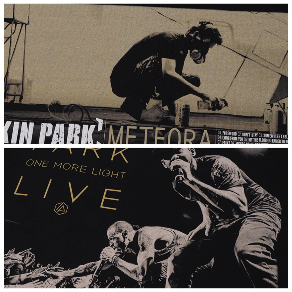 

2025 Popular New Linkin Park Rock Band Europe and The United States Short-sleeved T-shirt Clothes for Men and Women Around