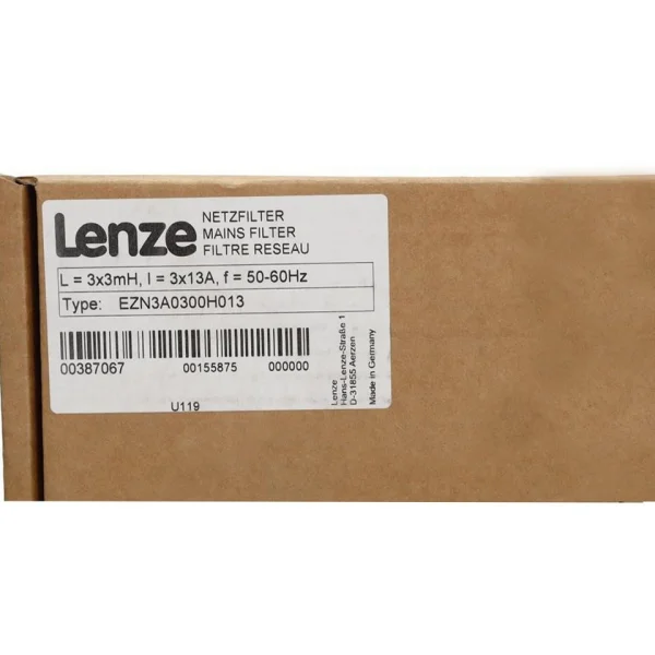 Ezn3a0300h013 1pc New Sealed Mains Filter Brand New Original Spot Plc