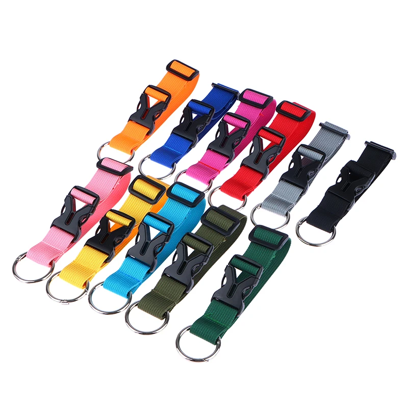 Luggage Straps For Suitcases Metal Spring Clip Nylon Adjustable Suitcases Belts Luggage Belt For Carry On Bags