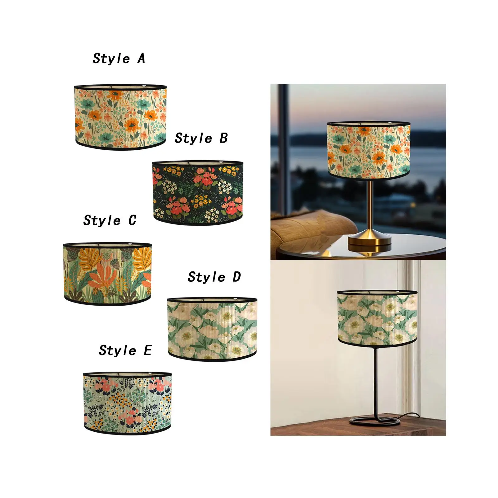 Lamp Shade Table Lamp Lampshade Floor Lamp Lampshade for Bedroom Home Bar