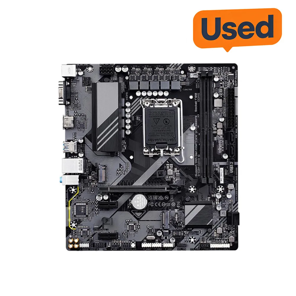 for B760M D2HX SI LGA1700 mATX Motherboard DDR5 PCIe4.0 2.5G LAN For 12/13/14 Gen Intel CPU
