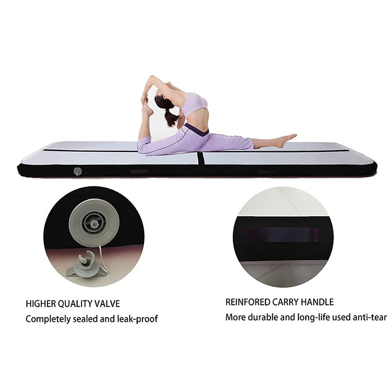 Promotion ! Inflatable Airtrack With Pump Mini Size 1-3m Air Track Mats For Gym Home Use Inflatable Air Floor