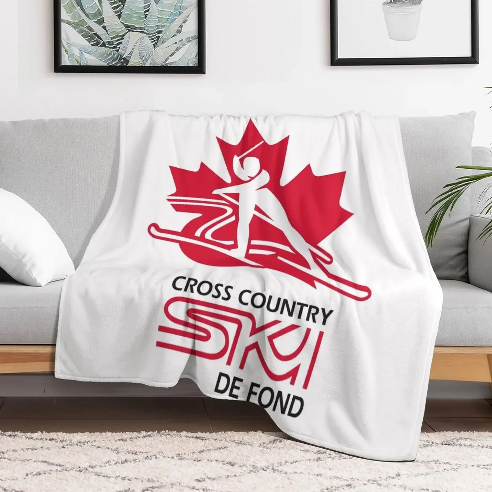 

Cross Country Canada Throw Blanket Camping Luxury Thicken Blankets For Sofas Polar Blankets