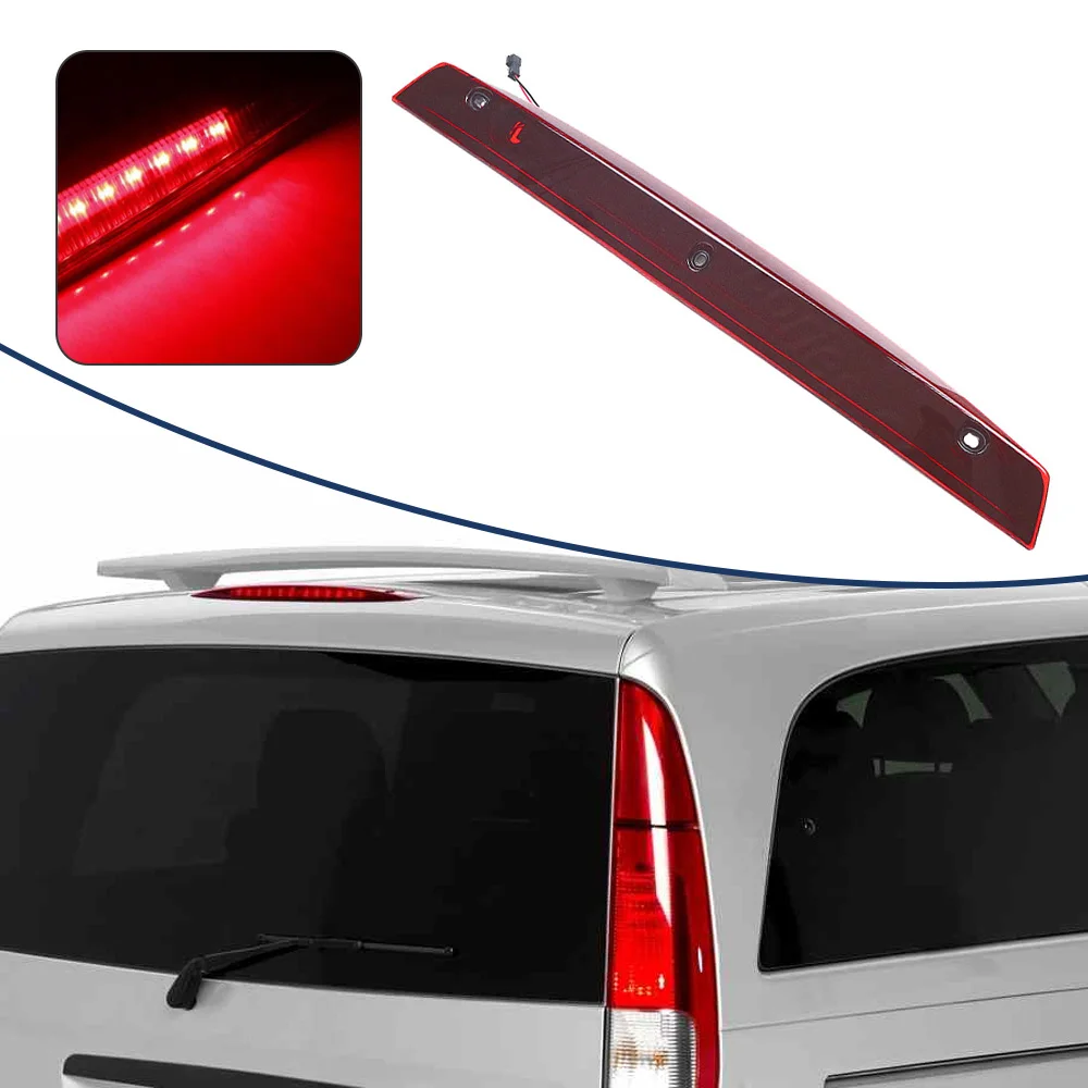 

For Mercedes Benz V-Class Vito Viano W639 2003-2014 LED High Tail Third Stop Brake Light Lamp 6398200056 A6398200056