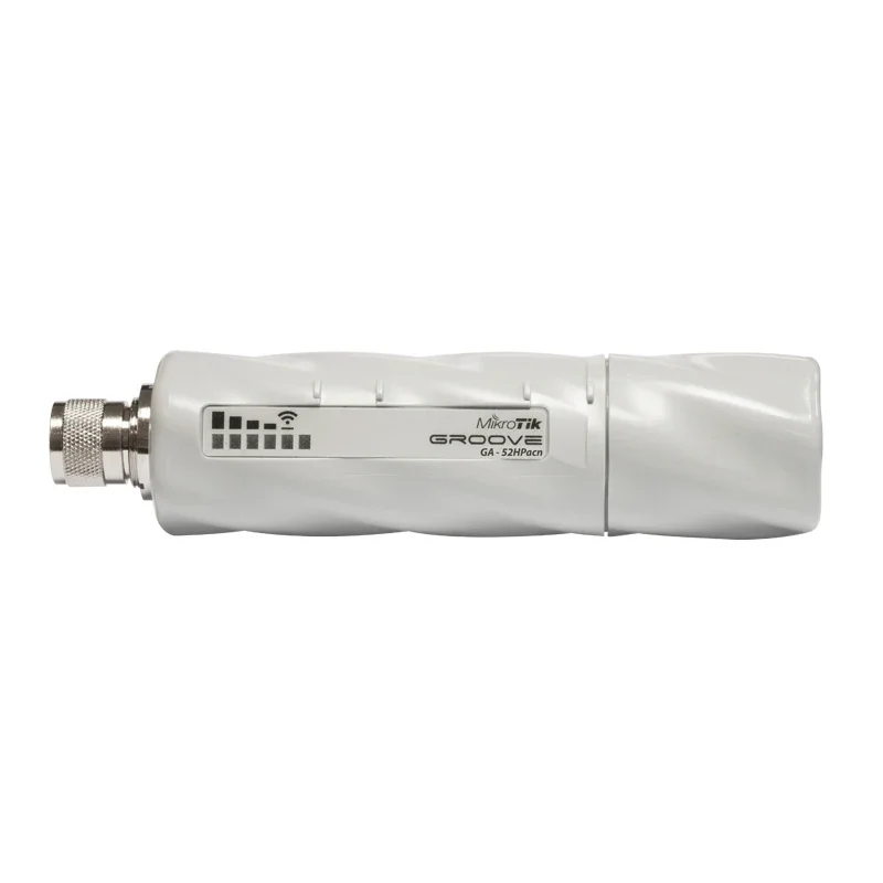 MikroTik RBGrooveGA-52HPacn GrooveA 52 AC 2.4GHz/5GHz AP/Backbone/CPE, 802.11AC, Gigabit Ethernet, N-Male Connector Omni Antenna