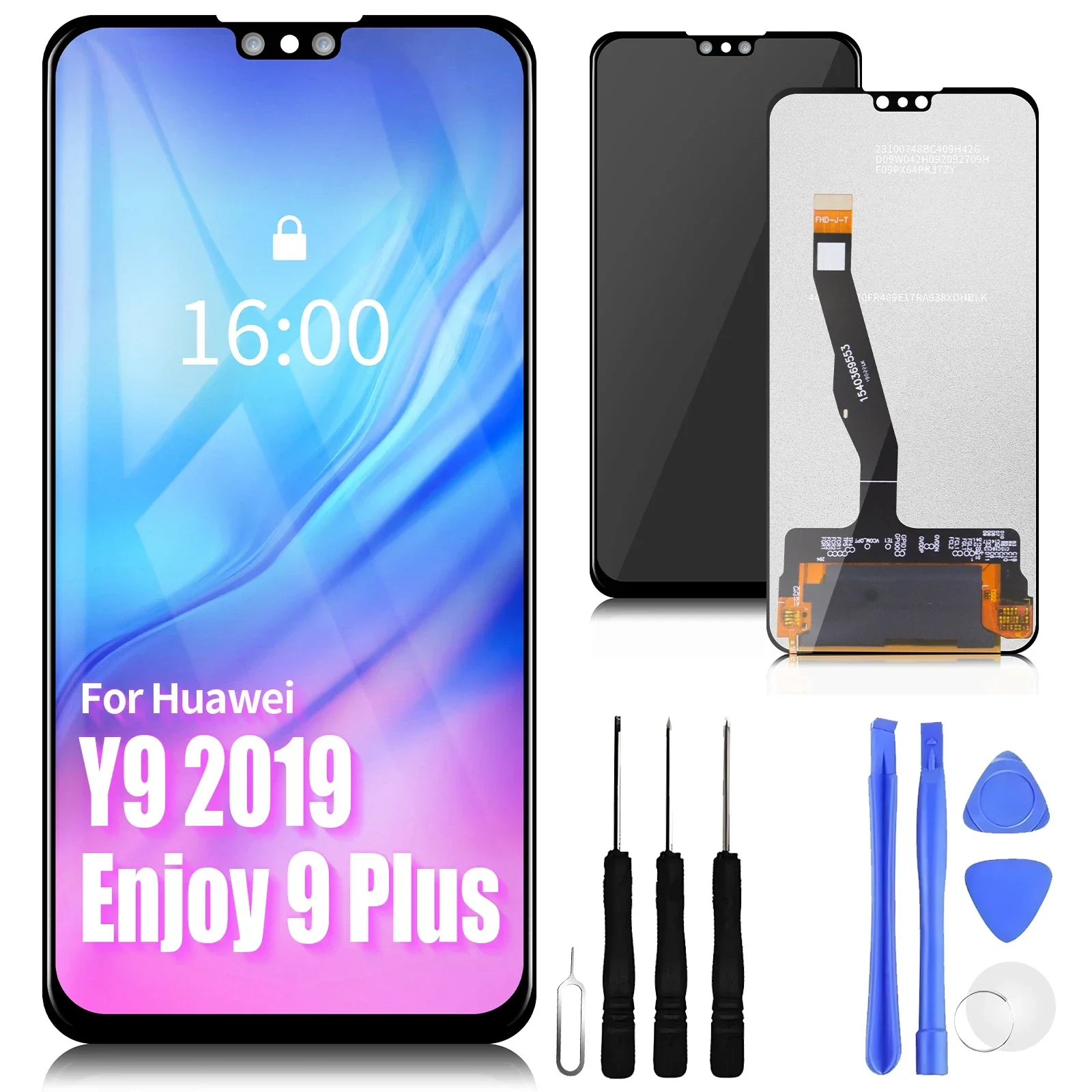 COF 6.5'' For Huawei Y9 2019 LCD JKM-LX1 JKM-LX2 LX3 DIsplay Touch Screen Digitizer Parts For Enjoy 9 Plus LCD Screen