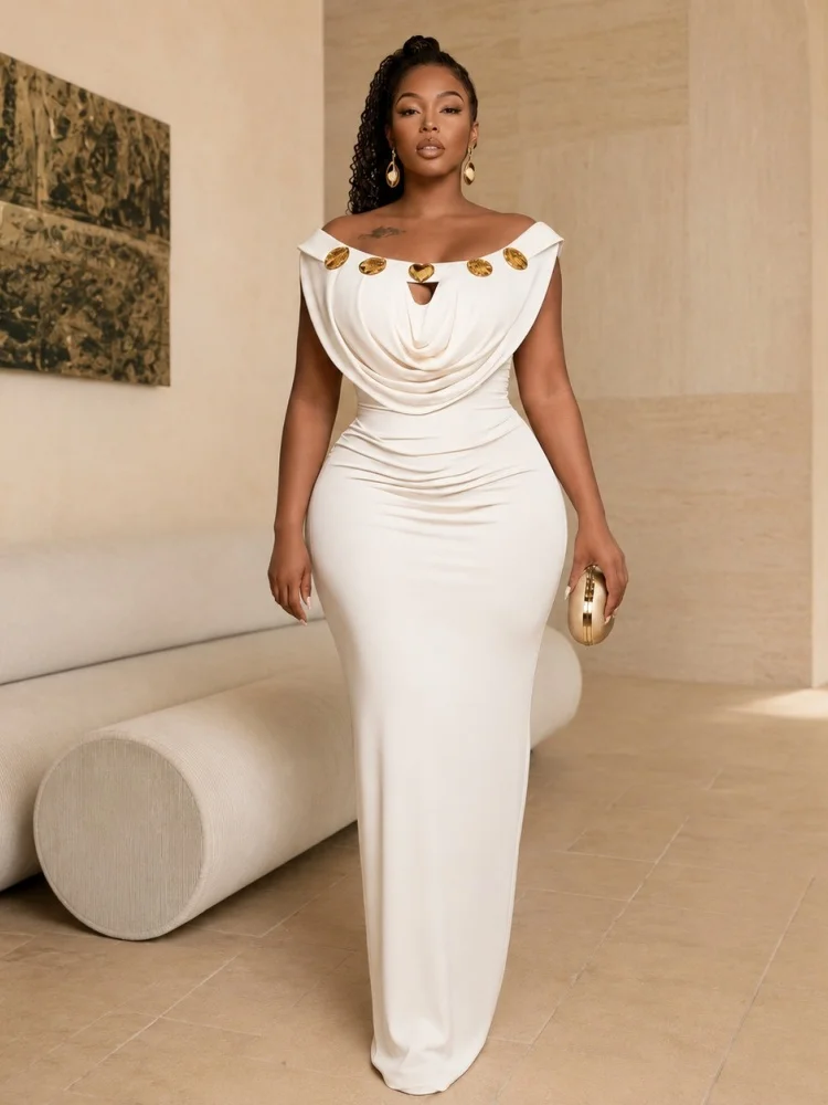 Wmstar Damenkleider Großhandel Neuer Stil Modisches Sexy Rückenfreies Plissiertes Figurbetontes Neckholder-Kleid für Damen Sommer