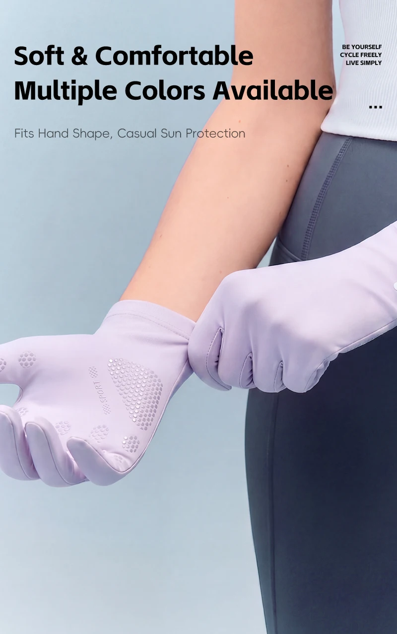 WEST BIKING Sonnenschutzhandschuhe für Damen, UPF 50+, Radfahren, Touchscreen, rutschfest, atmungsaktiv, Sommer, Sport, Fitness-Handschuhe für Damen – Detail 11