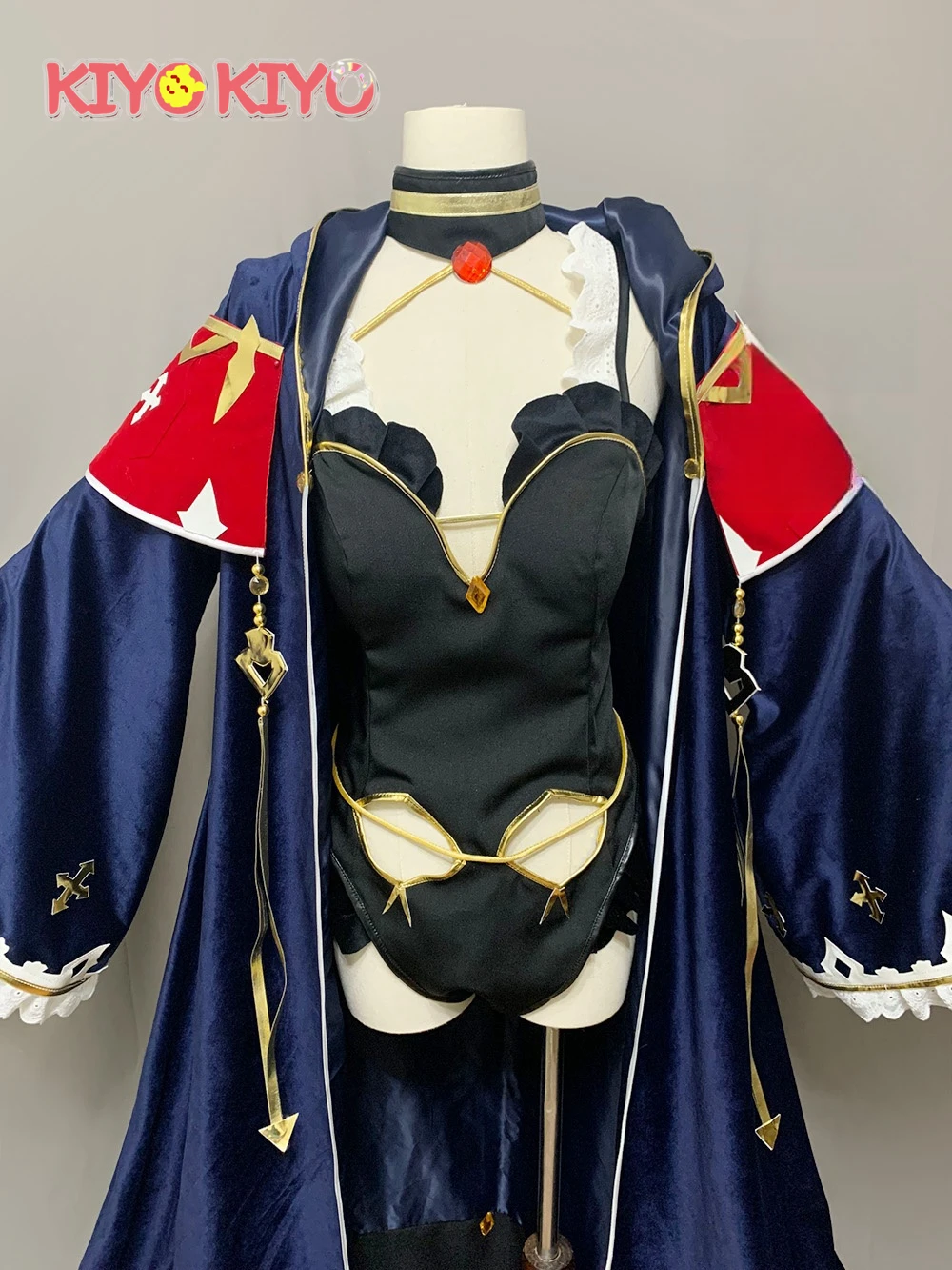 KIYO-KIYO Custom Made/size Granblue Fantasy Maria Theresa Cosplay Costume Halloween Costumes Jumpsuit Coat