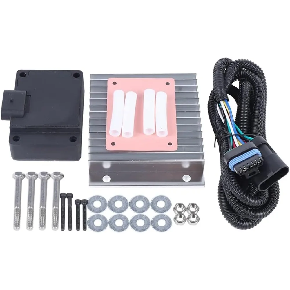 

PMD Fuel Pump Driver Module & Relocation Kit for 1994-2002 Chevy GMC 6.5L Diesel - OE 12562836/19209057, Aluminum Plastic
