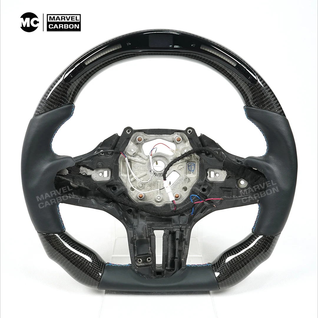 

MC Galaxy Pro LED Data Display Steering Wheel For BMW G20 Carbon Fiber Custom Steering Wheel