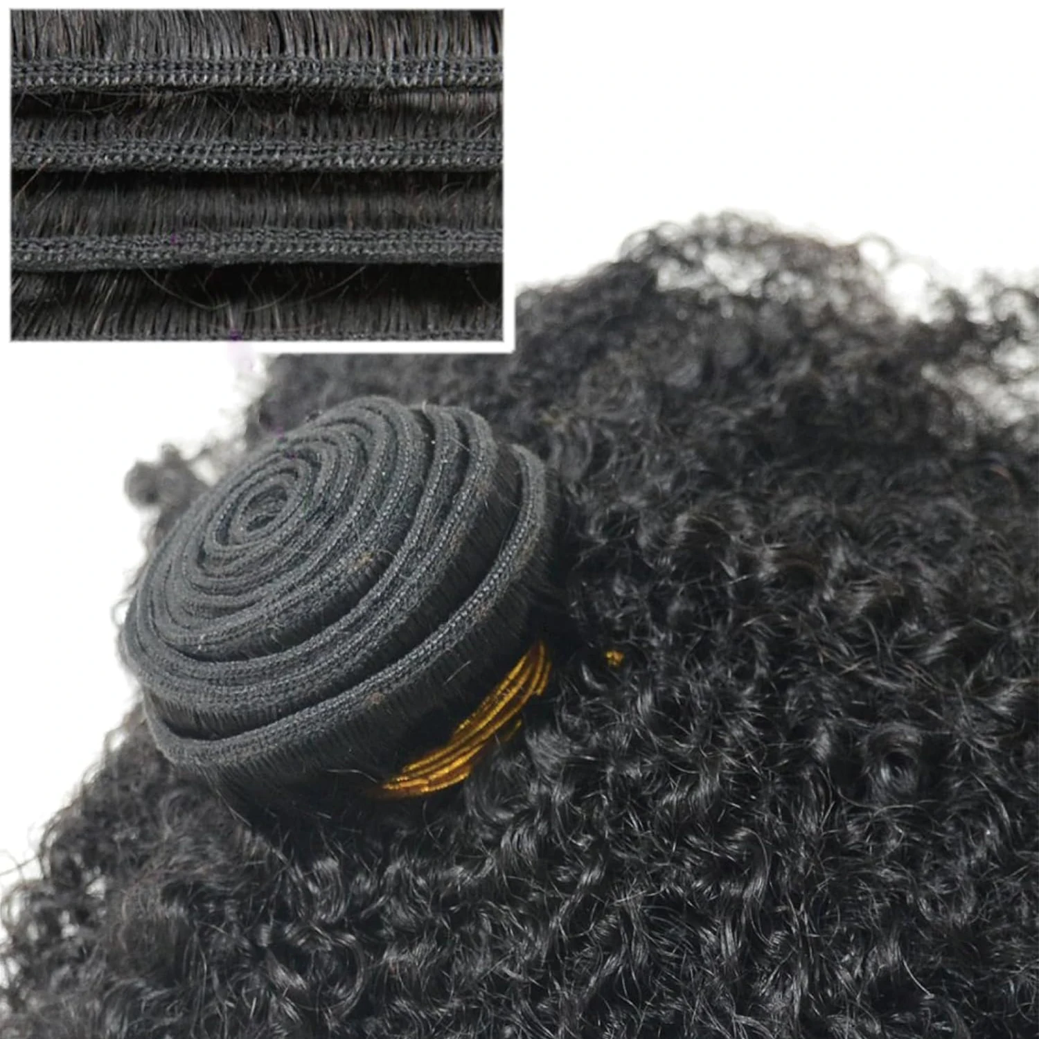 4 шт., кудрявые вьющиеся пучки натурального цвета, афро вьющиеся пучки человеческих волос, бразильские плетения, наращивание человеческих волос 14, 16, 18, 20 дюймов