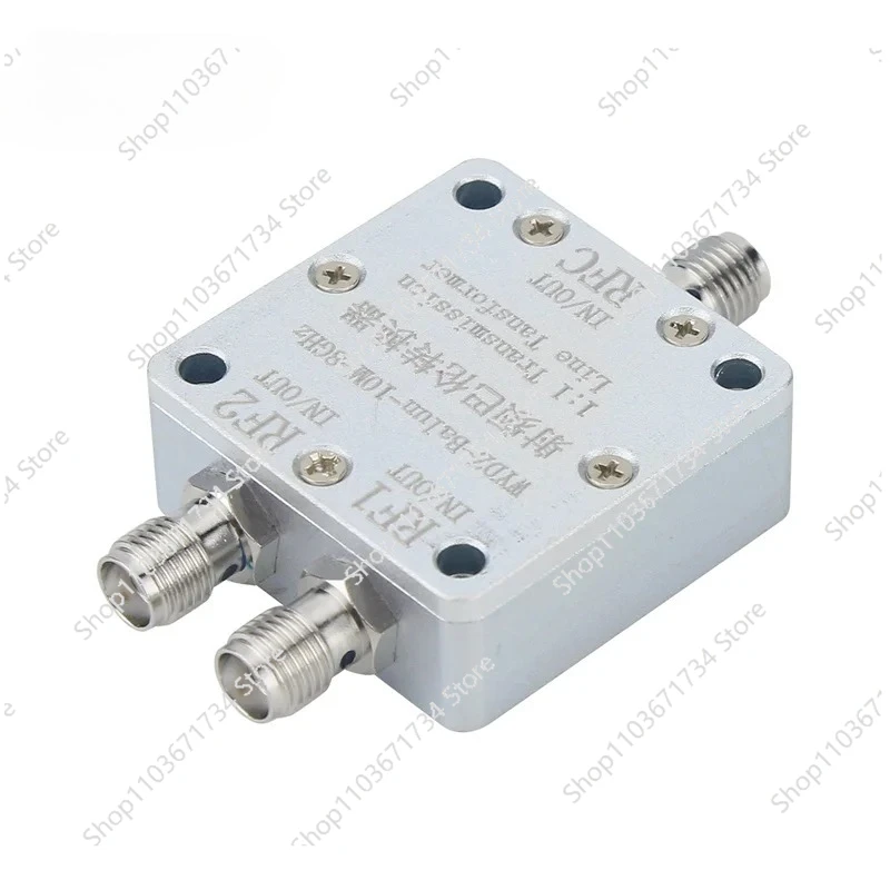 

WYDZ-Balun-10M-8GHz 1:1 Transmission Line Transformer RF Balun Transformer W/ SMA Female Connectors