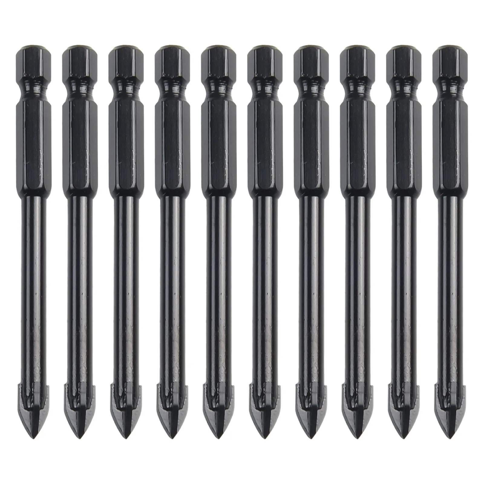 

Drill Bits Professional Glass Hex Tungsten Carbide Black Drilling Ceramic Tiles Broken Edges The Drill Hardness