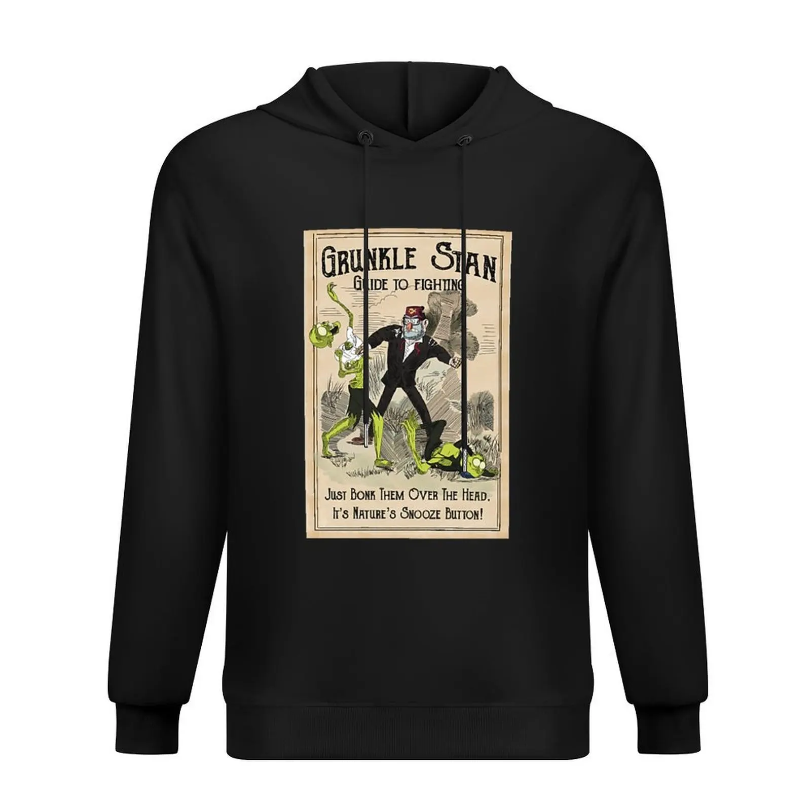 

Grunkle Stan Fighting Man Hoodie male clothes mens designer clothes anime clothes for men hoodies for men high quality