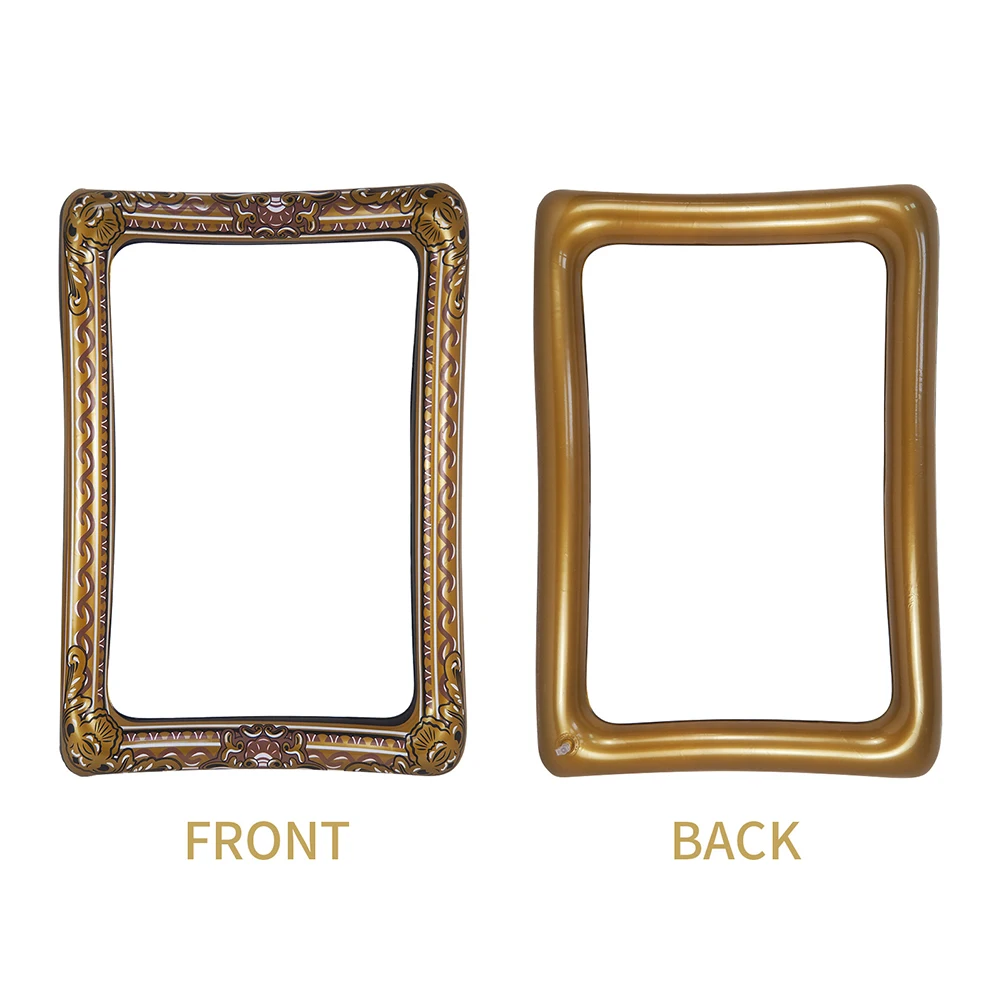 PVC Inflatable Photo Frame Beautiful Picture Frame Photo Booth Props for Wedding Birthday Party Supplies