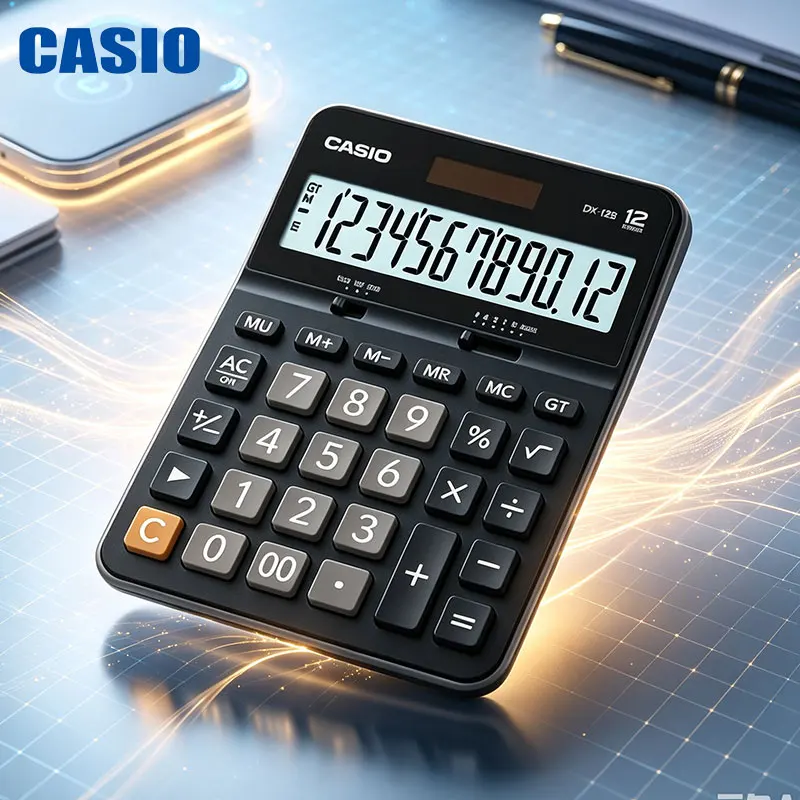 Casio DX-12B/DX-120B/DH-12/GX-14B/MX-12B Office Finance Students' Computer Administrative Ledger Statistics Wear-resistant