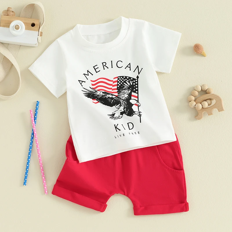 恐竜プリントTシャツ2枚,デニムショーツセット,幼児用,男の子用,半袖,冒険,夏