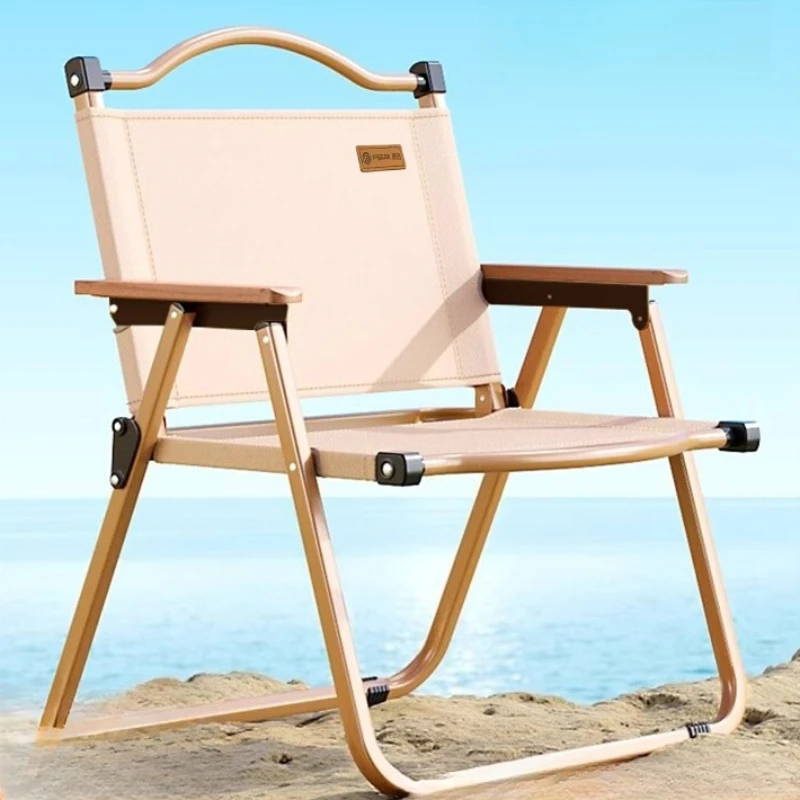 

Travel Outdoor Camping Chairs Heavy Duty Adults Folding Camping Chair Light Weight Tumbona Plegable De Playa Beach Accessory