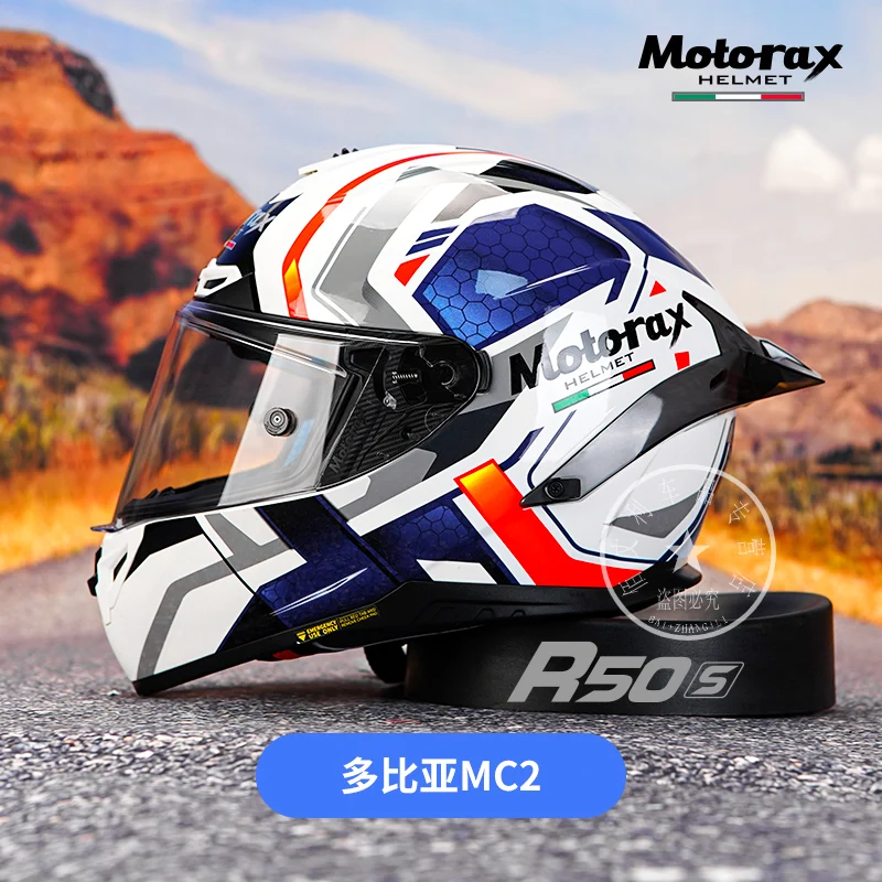 

Motorcycle Helmet Full Face ECE DOT Certification Motocross ABS Material Summer Breathable Soft Safety Moto Helmet For Man Women