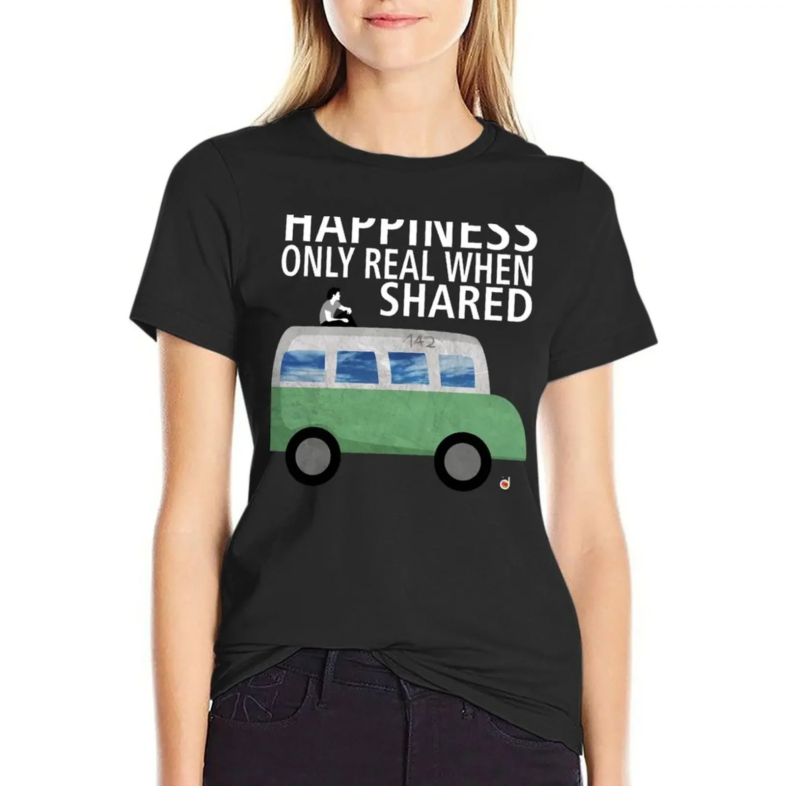 

Into the wild T-Shirt sweat heavyweights quick drying summer blouses woman 2025