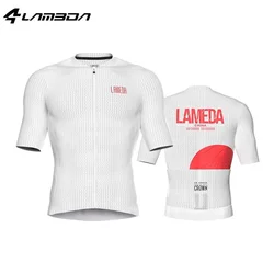 LAMEDA Pro Cycling Jersey Summer MTB Cycling Jersey Breathable Short Sleeve Cycling Jersey Men's Road Cycling Equipment
