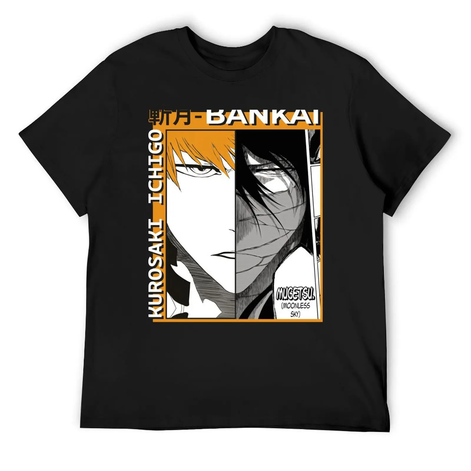 

Soul Reaper Vibes: Ichigo Unleashed! T-Shirt shirts graphic basketball graphic tees vintage t shirts mens white t shirts