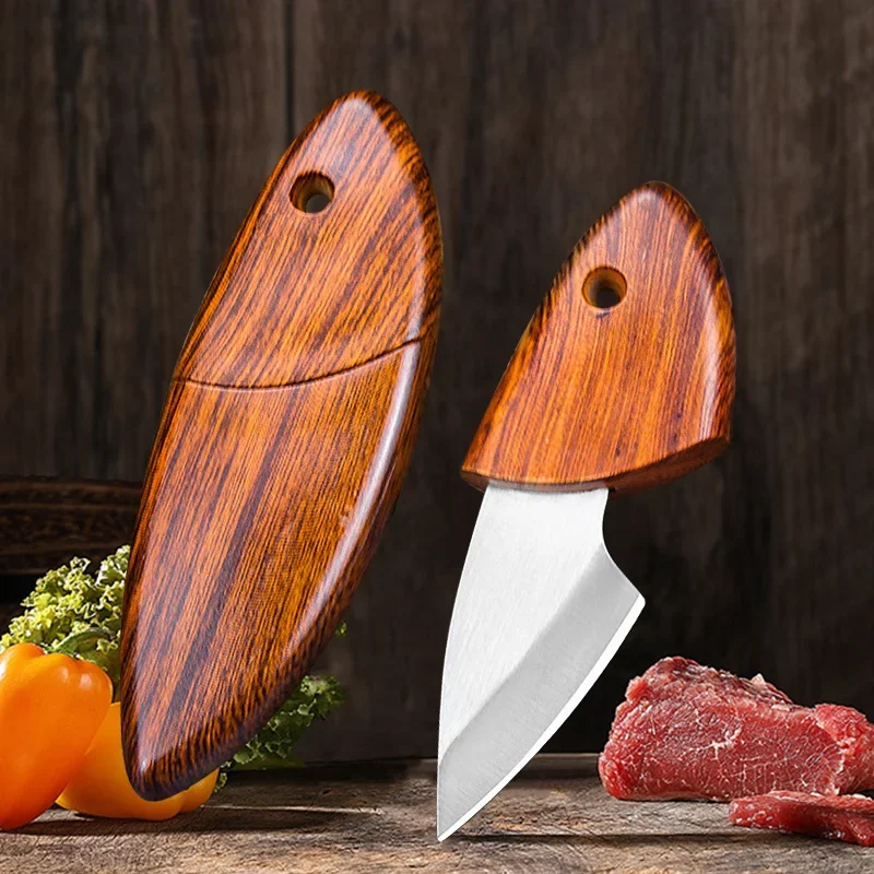 Mini Knife Hand Forge Blade Kitchen Knives Cleaver Meat Fish Fruit Vegetable Small Knife Chef Slicing Boning Utility Cook Tools