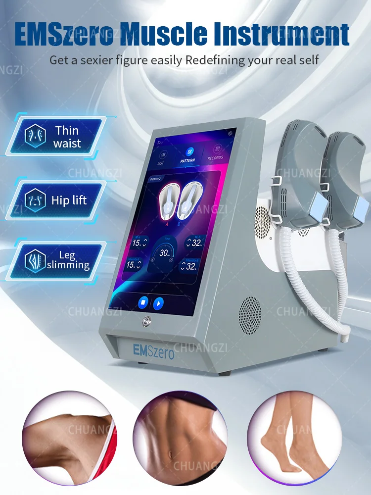 

2025 portable Ems Zero Neo Tesla RF 6500W Emszero muscle stimulator slimming equipment professional high-end body shaping machin