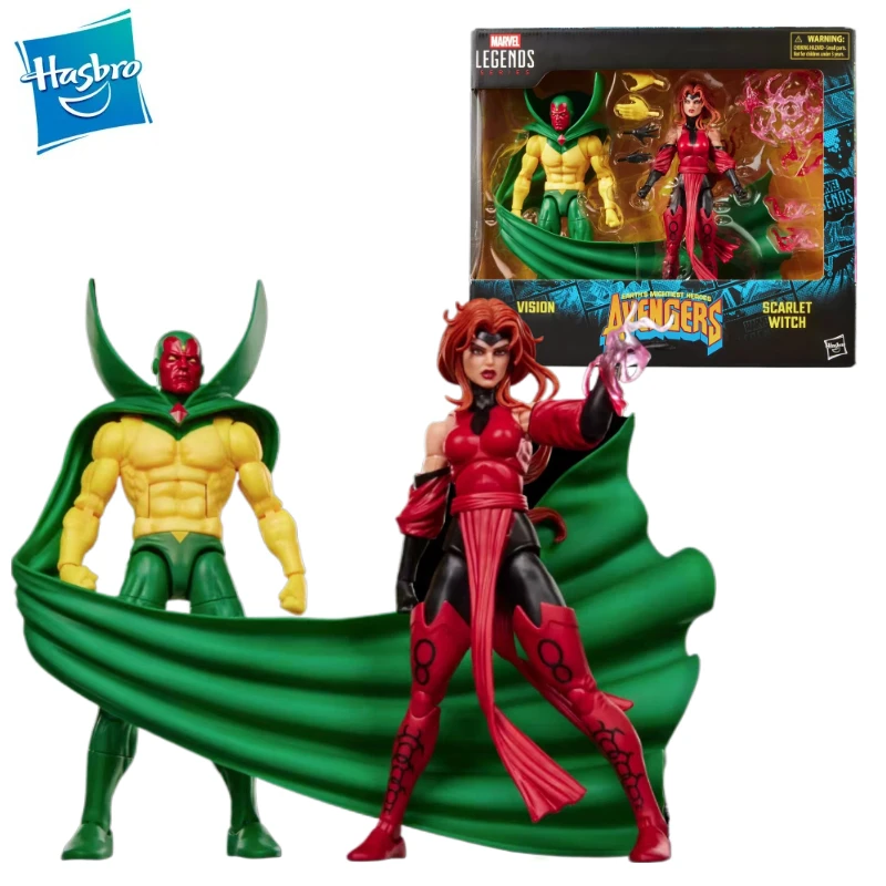 【Pre-sale October 2026】New Original Hasbro Marvel Legends Series EARTH'S MIGHTIEST HEROES VISIOM / SCARLET WITCH Action Figure
