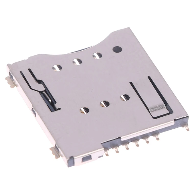 1pc MUP-C792 Micro SIM Card Connector Patch Self-piercing 6 +1 P SIM Card Slot Socket SIM Card Slot Connectors