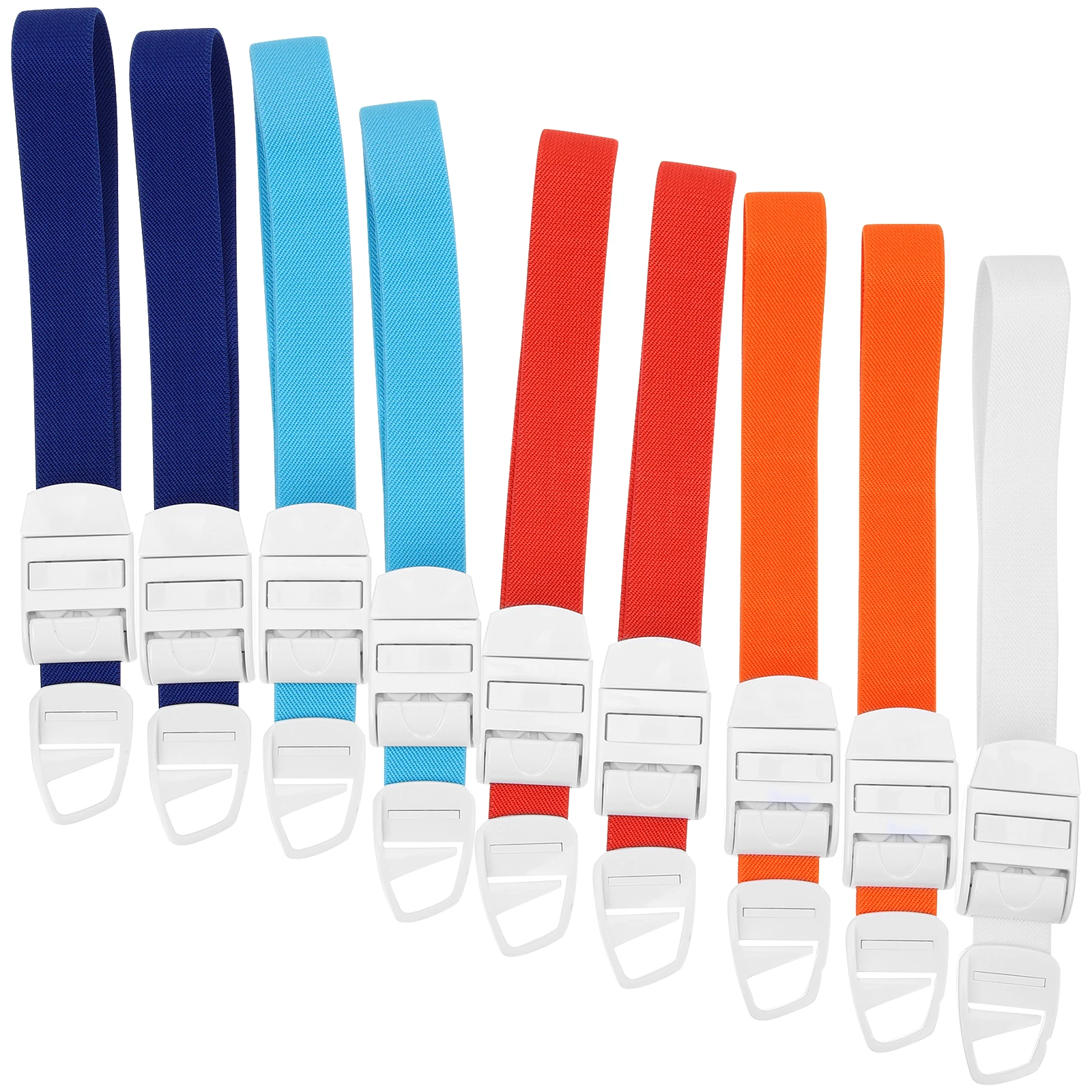 

9pcs Emergency Tourniquet Adjustable Hemostatic Band Quick Release Outdoor Medical Training Tool Portable Blood Stop Strap For