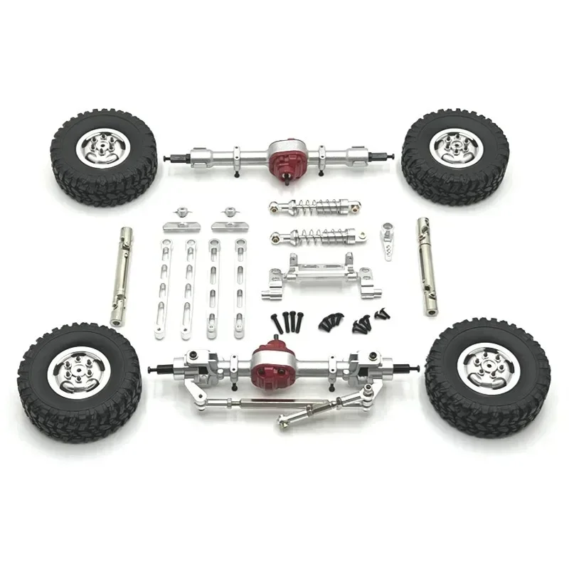 

Aluminum Alloy Machined Front Rear Portal Axle DIY Kit For 1/12 MN MN82 LC79 MN78 RC Car Part RC Car Accessories