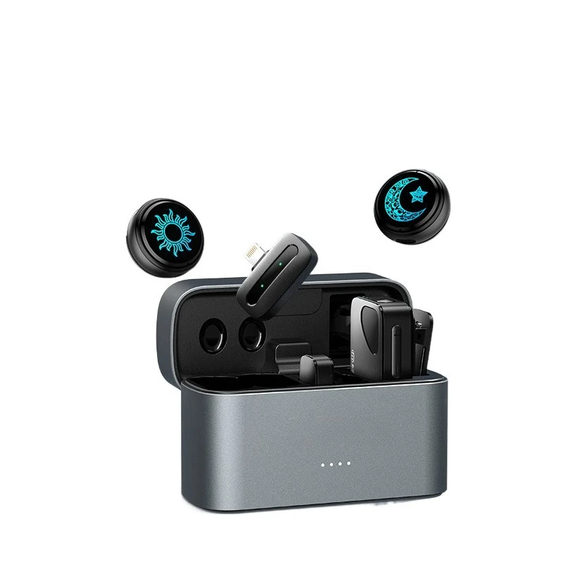 Wireless collar clip, microphone, camera, live broadcast noise reduction, mobile phone camera, radio microphone