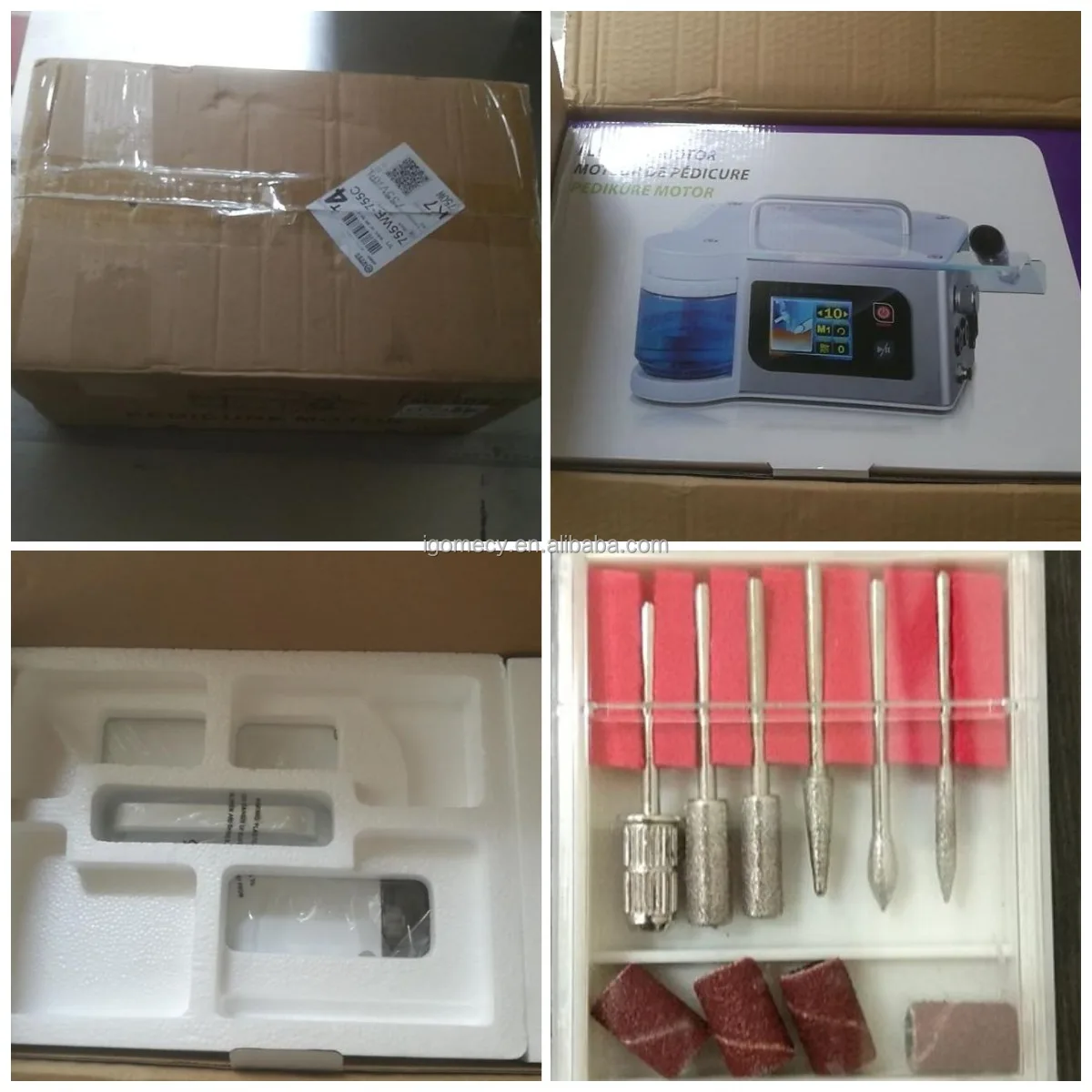 Profesjonalna przenośna elektryczna polerka do paznokci do użytku domowego, 40000 obr./min, urządzenie do usuwania i czyszczenia lakieru hybrydowego.